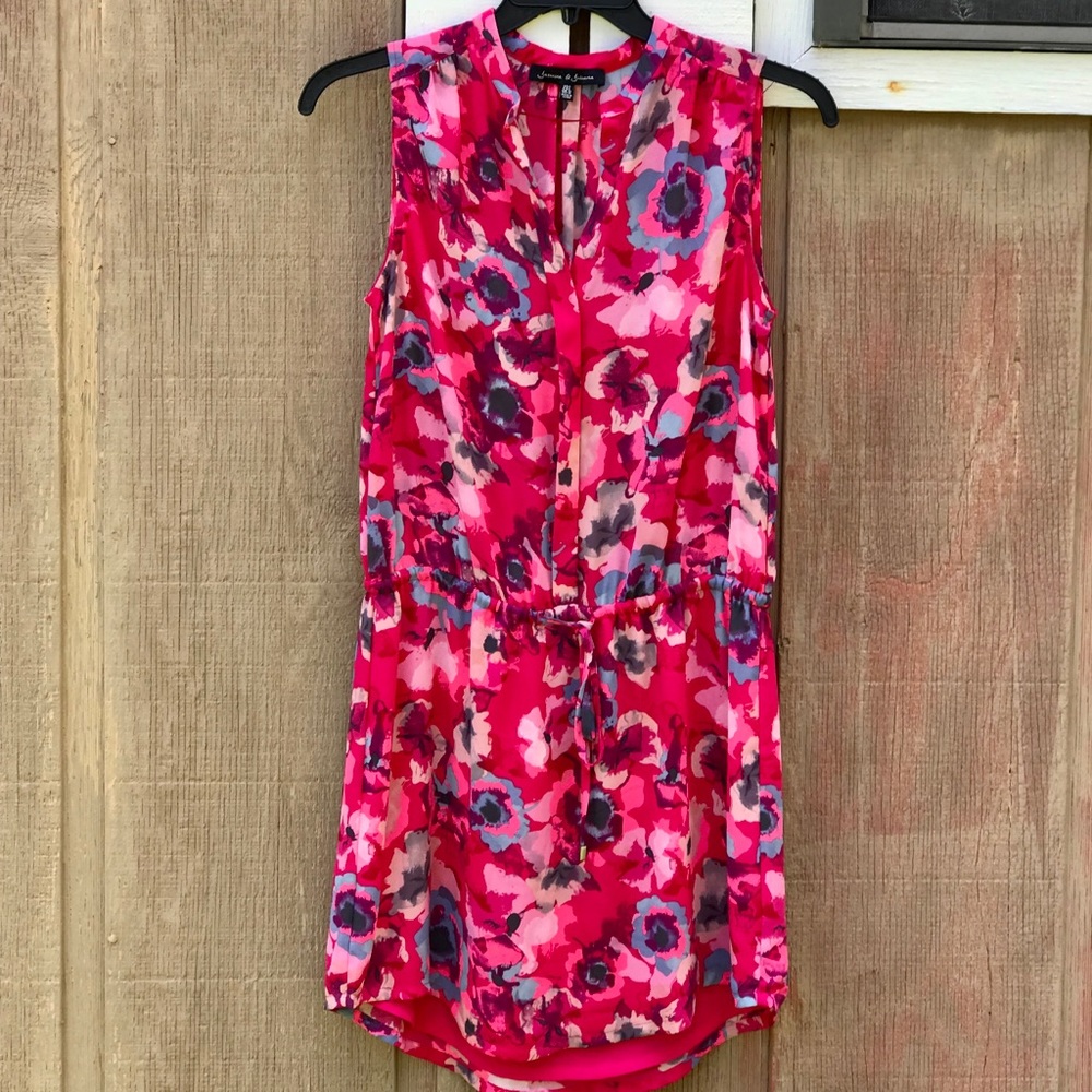 Jasmine & Juliana floral drop waist dress